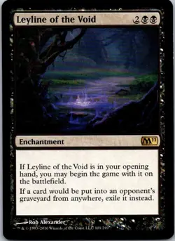 Leyline of the Void R Magic 2011 (M11) 101 NM Normal - Image 1