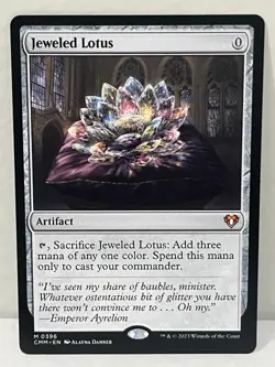 MTG Jeweled Lotus #0396 Commander Masters Mythic Rare Regular - Alayna Danner - Image 1
