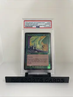 2024 Magic -Gathering RVR Chord Of Calling Retro Frame-Foil-Serialized PSA 10 - Image 1
