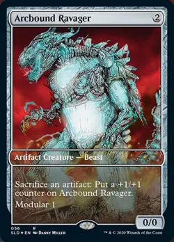 Arcbound Ravager - Foil Light Play, English Magic the Gathering MTG Secret Lair - Image 1