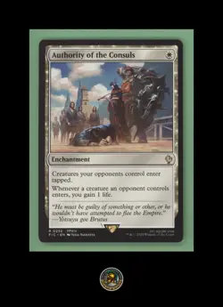 Authority of the Consuls -Commander: FINAL FANTASY - NM - MTG - Image 1