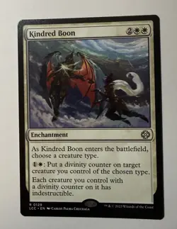 Kindred Boon 129 R Normal LCC MTG NM - Image 1