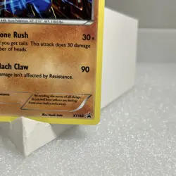 Pokemon Lucario Promo Holo Stage 1 100 HP XY140 XY Mach Claw Bone Rush Card - Image 4