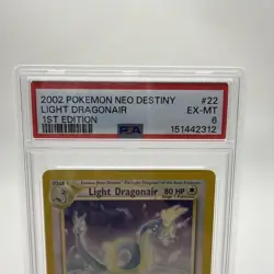 2002 Pokemon Neo Destiny Light Dragonair 1st Edition PSA 6 EX-MT Non Holo - Image 2