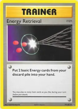 Pokemon ENERGY RETRIEVAL XY EVOLUTIONS 77/108 NM/Mint PACK FRESH - Image 1