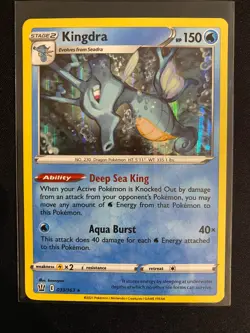 Pokemon TCG - Battle Styles - 033/163 - Kingdra Holo - Image 1