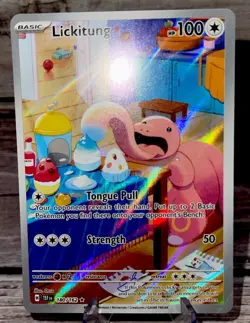 Lickitung 180/162 Illustration Rare Temporal Forces NM - Image 1