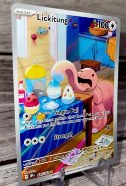Lickitung 180/162 Illustration Rare Temporal Forces NM - Image 3