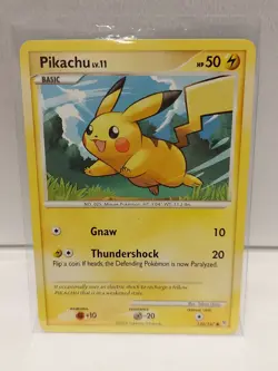 Pokemon Pikachu Lv. 11 120/147 Common Card - Image 1