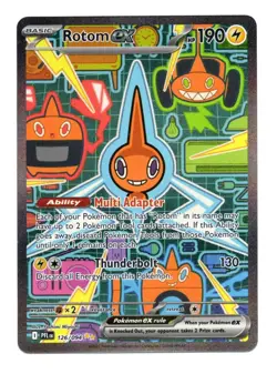 Pokemon TCG Rotom EX 126/084 Me02: Phantasmal Flames NM - Image 1