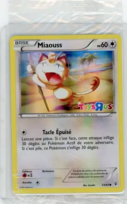 Carte Pokemon - Miaouss - 53/83 - Toys R Us - 2016 - Image 1