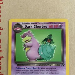 Dark Slowbro 29/82 | Rare Non-Holo | Team Rocket | Vintage Pokemon TCG | NM - Image 3