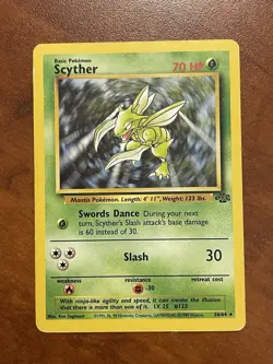 Pokemon-Scyther-Jungle-26/64-Rare - Image 1