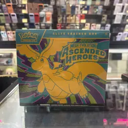 Pokemon Mega Evolution Ascended Heroes Elite Trainer Box Sealed New ships ASAP - Image 1