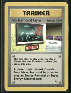 No Removal Gym 103/132 Rare Gym Heroes Pokemon Damaged - Image 1