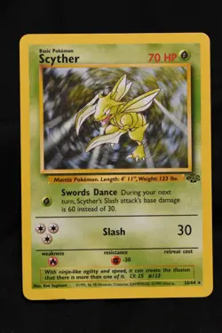 Scyther 26/64 MP Jungle Regular Rare Unlimited Pokemon TCG - Image 1