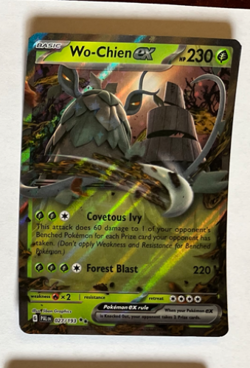 Pokemon TCG, Wo-Chien Ex 027/193 - Paldea Evolved - Image 1