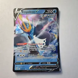 Pokemon Empoleon V 040/163 Battle Styles Full Art Holo Ultra Rare Rapid Strike … - Image 1