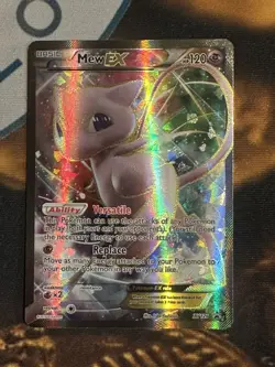 Pokemon - Mew EX XY126 - XY Black Star Promo Full Art - TCG - LP - Image 1