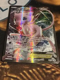 Pokemon - Mew EX XY126 - XY Black Star Promo Full Art - TCG - LP - Image 2