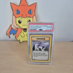 Pokemon Trash Exchange PSA 10 1st Edition Gym Heroes 126/132 POP66 - Image 1
