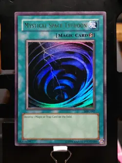 Yugioh! Mystical Space Typhoon, MRL-047, UR, Unlimited - LP - Image 1