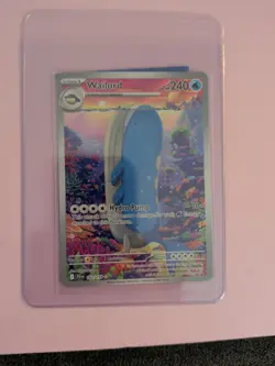 Pokemon TCG Wailord 162/159SV09: Journey Together Holo Illustration Rare - Image 1
