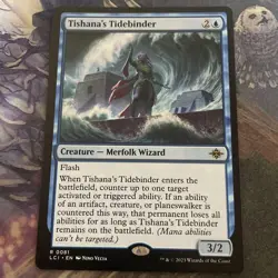 YuGiOh Tieshannas Bind English Trading Card Played - Image 1