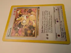 Meowth 62/82 Team Rocket Regular WOTC Vintage Pokemon TCG Moderately Played - Image 2