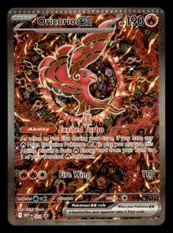 Pokemon TCG Oricorio EX 024 Phantasmal Flames UPC Promo Crimp Error NM - Image 1