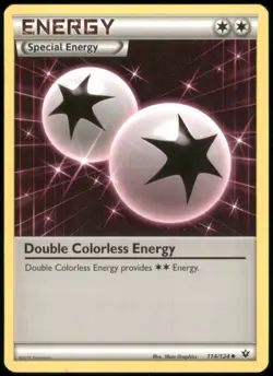 Double Colorless Energy 130/146 XY Base Set Uncommon Normal LP Pokemon TCG - Image 1