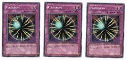 3X Flashbang STON-EN053 - Yugioh Yu Gi Oh! 3 Playset 1st Edition - Image 1