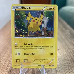 Pikachu 6/12 Holo McDonald's Promos 2015 Pokemon TCG LP - Image 1