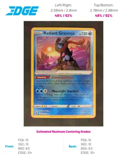 Radiant Greninja 046/189 Pokemon TCG Radiant Rare Astral Radiance Near Mint - Image 1