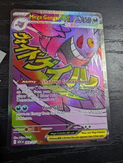 Pokemon TCG Mega Gengar EX 269/217 Mega Attack Rare Ascended Heroes Near-Mint - Image 2