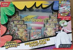 4 Pokemon Ascended Heroes Premium Poster Collection Mega 3 Lucario + 1 Gardevoir - Image 5