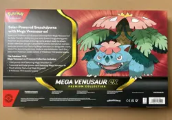 Pokemon TCG - Mega Venusaur ex Premium Collection Box New Factory Sealed! - Image 2