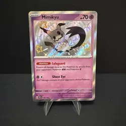 The Pokemon Company Mimikyu 160/091 SV Paldean Fates Shiny Holo - Image 1