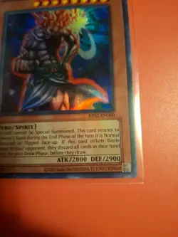 Hino-Kagu-Tsuchi Super Rare RP02-EN060 Reprint NM Yugioh - Image 3