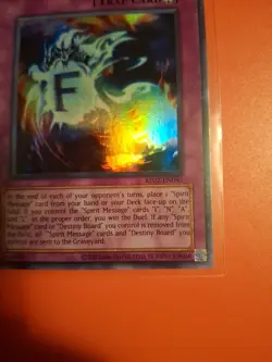 Yugioh Destiny Board RP02-EN045 Super Rare 2025 Print NM - Image 2