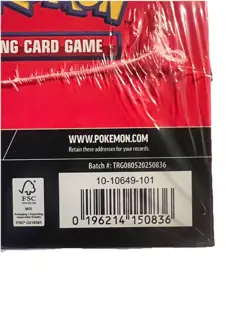 Pokemon TCG Prismatic Evolutions Surprise Box 6 Booster Packs Eevee - Image 2