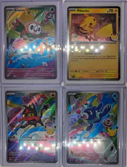 Pokemon TCG Mixed Lot Of 4 Promo Nm ( Pokemon Day 2026, MEG Promo) - Image 1
