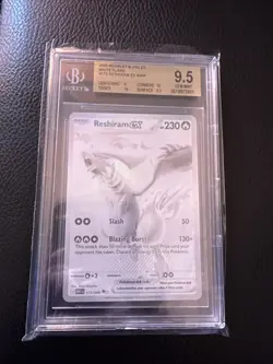 Pokemon Reshiram EX Black White Rare Holo Sv: White Flare 173/086 BGS 9.5 - Image 1