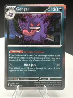 Pokemon Gengar 050/088 Holo + Raticate 099/088 Illustration Rare Perfect Order - Image 4