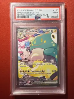 Pokemon Jtg En-Journey Together #183 Iono'S Bellibolt Ex SIR PSA 9 - Image 1