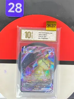 Pokemon TCG S-Chinese Sword & Shield CS4.5C 025/063 RRR Mimikyu VMAX Grade10 - Image 1