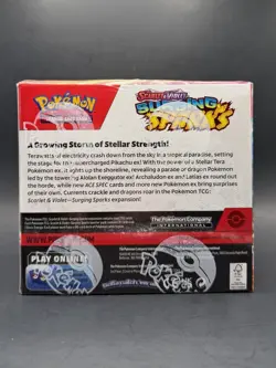 Pokemon TCG: Scarlet & Violet Surging Sparks Booster Display Box FACTORY SEALED - Image 2