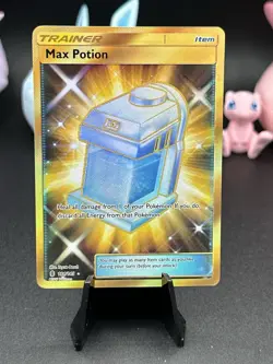 Max Potion (Secret) SM - Guardians Rising - Pokemon NM 164/145 - Image 1