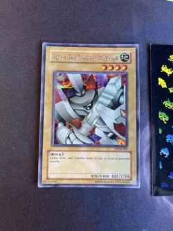 2003 Yu-Gi-Oh! Alpha the Magnet Warrior, DOR-001 Limited Edition 289 💎LP💎 - Image 4