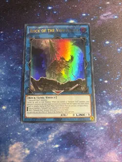 Rock of the Vanquisher WISU-EN022 Ultra Rare 1st Edition Yu-Gi-Oh! - Image 1